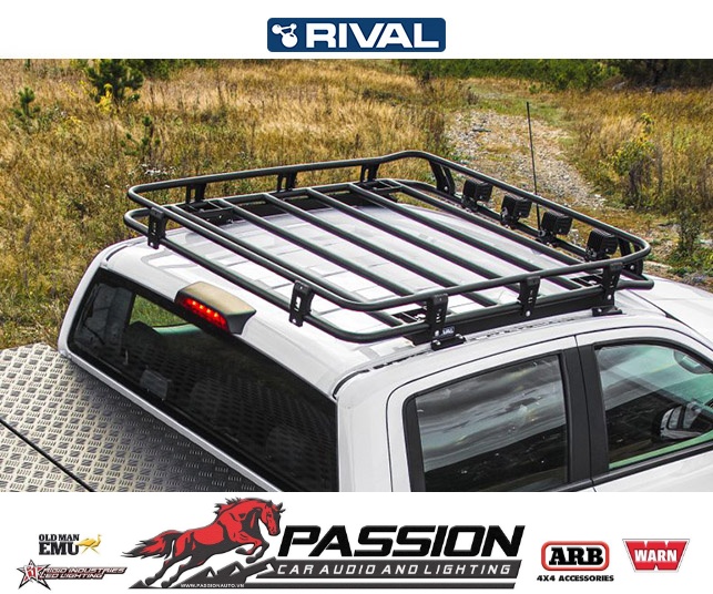 Baga mui bằng nhôm cho xe Ford Ranger ARB ALUM ROOF RACK FOR FORD RANGER 2D.1805.1