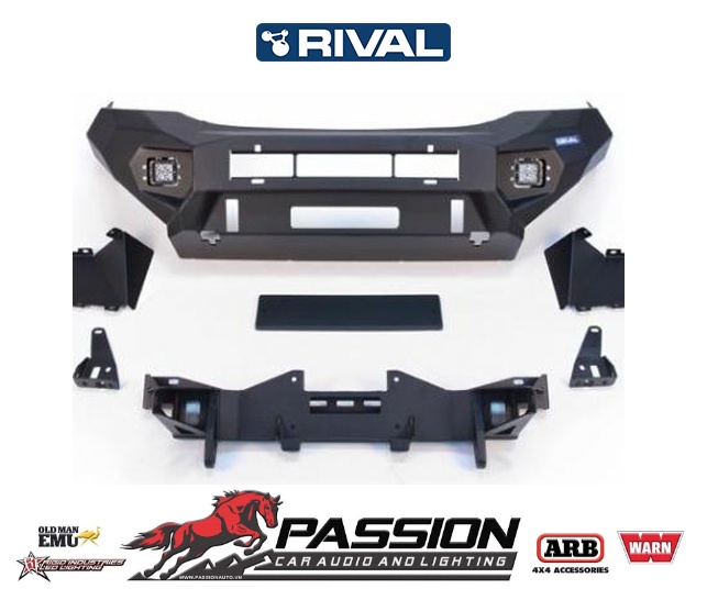 Cản trước bằng nhôm xe Toyota Hilux Revo 2D.5701.1-NL - chính hãng | PassionAuto