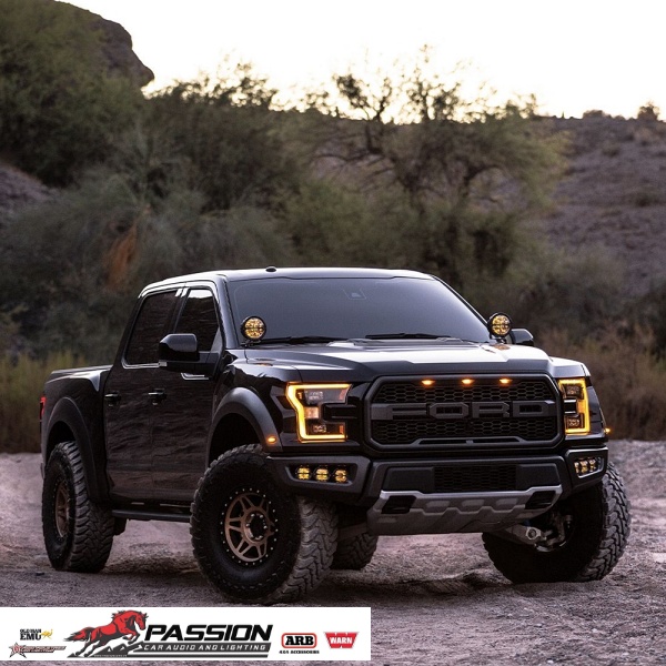 Đèn Led Rigid 360-Series 4 inch Sae J583 Fog Light màu vàng | PassionAuto
