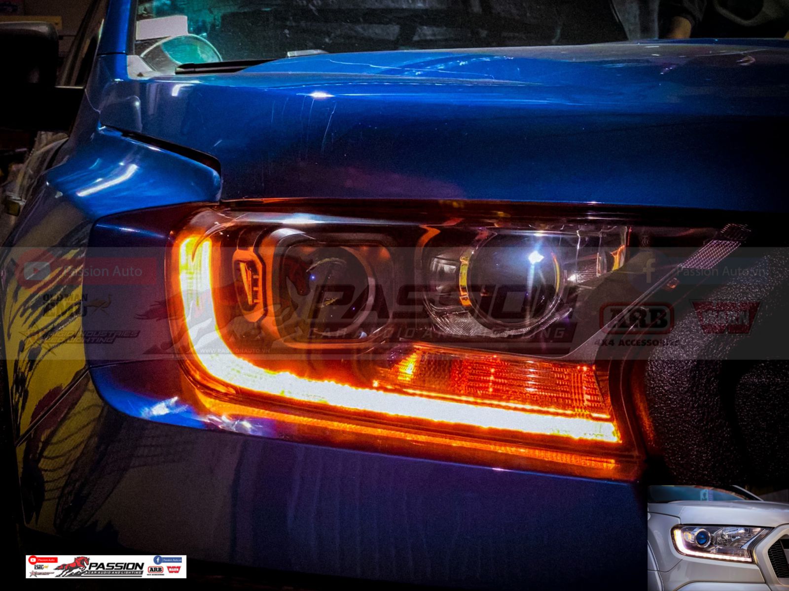 Passion Auto chuyên độ đèn cho xe ô tô giá rẻ