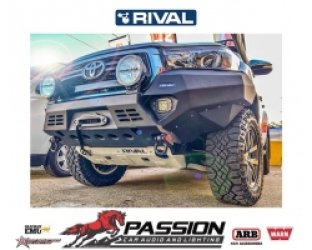 Cản trước bằng nhôm xe Toyota Hilux Rocco sau 2018 2D.5716.1-NL