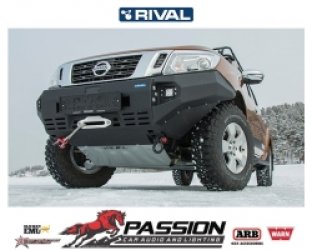 Cản trước Rival bằng nhôm cho NAVARA (2015 ON) – 2D.4101.1-NL