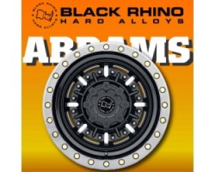 Mâm Black Rhino Abrams 17 inch (Màu Matte Black) Chính Hãng